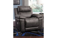 Erlangen Midnight Power Recliner - 3000413 - Gate Furniture