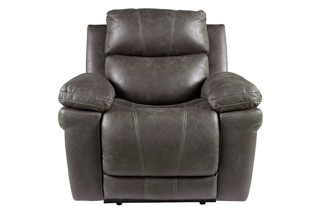 Erlangen Midnight Power Recliner - 3000413 - Gate Furniture
