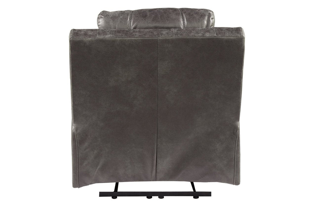 Erlangen Midnight Power Recliner - 3000413 - Gate Furniture