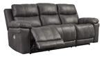 Erlangen Midnight Power Reclining Sofa - 3000415 - Gate Furniture