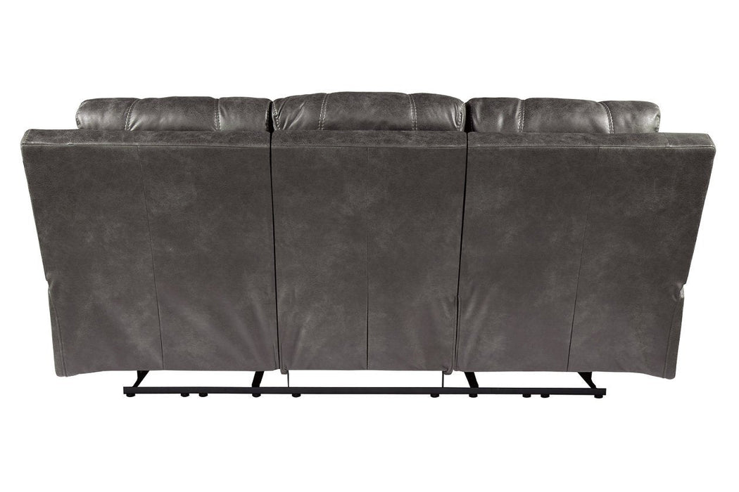 Erlangen Midnight Power Reclining Sofa - 3000415 - Gate Furniture