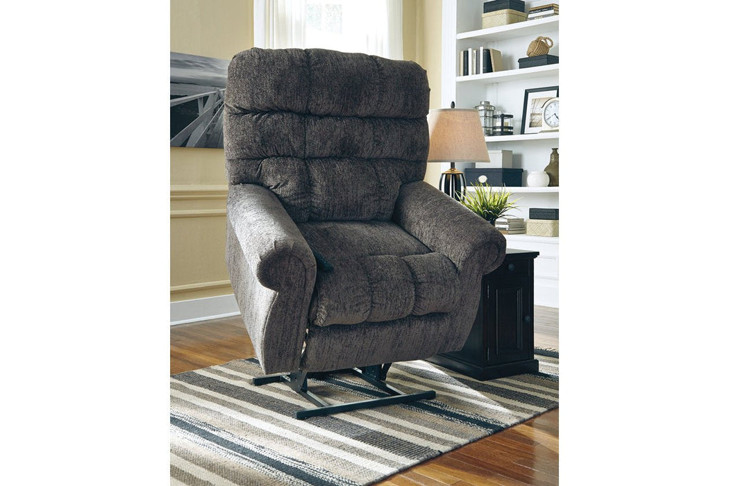 Ernestine Slate Power Lift Recliner - 9760112 - Gate Furniture