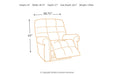 Ernestine Slate Power Lift Recliner - 9760112 - Gate Furniture