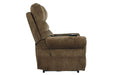 Ernestine Truffle Power Lift Recliner - 9760212 - Gate Furniture