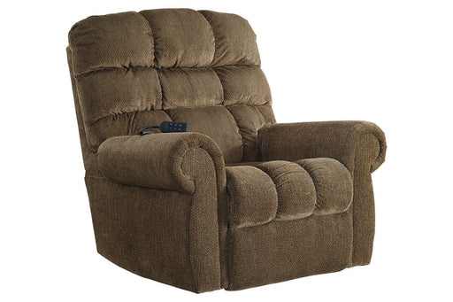 Ernestine Truffle Power Lift Recliner - 9760212 - Gate Furniture