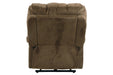 Ernestine Truffle Power Lift Recliner - 9760212 - Gate Furniture
