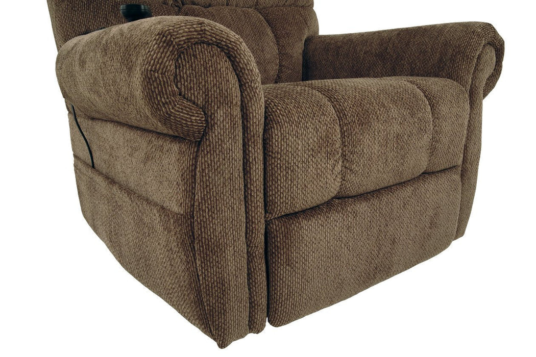 Ernestine Truffle Power Lift Recliner - 9760212 - Gate Furniture