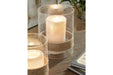 Eudocia Clear Candle Holder (Set of 2) - A2000456 - Gate Furniture