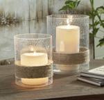 Eudocia Clear Candle Holder (Set of 2) - A2000456 - Gate Furniture