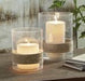 Eudocia Clear Candle Holder (Set of 2) - A2000456 - Gate Furniture