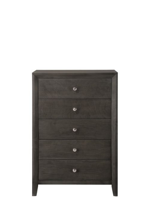 Evan Gray Panel Bedroom Set - Gate Furniture