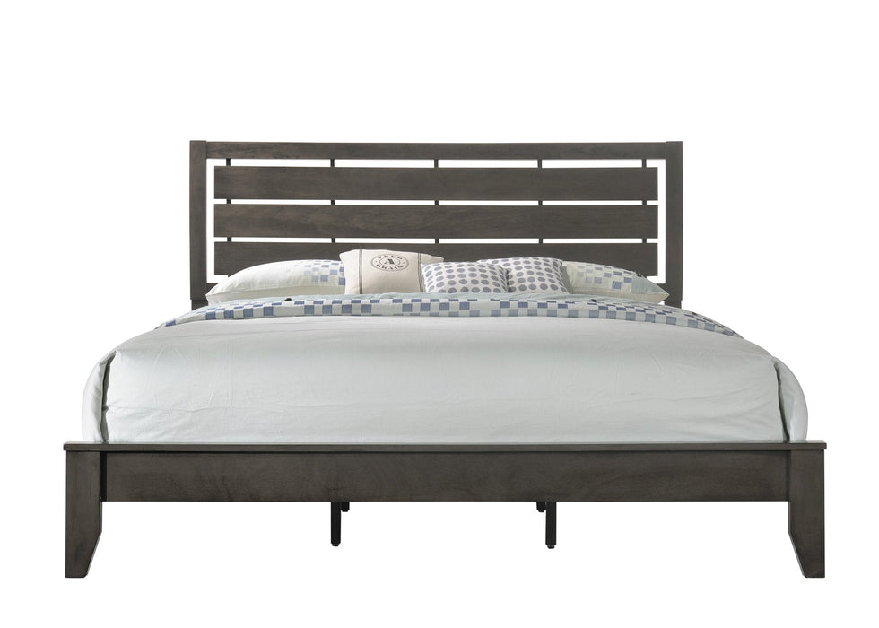 Evan Gray Panel Bedroom Set - Gate Furniture