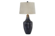 Evania Indigo Table Lamp - L207344 - Gate Furniture