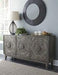 Fair Ridge Dark Brown Accent Cabinet - A4000028 - Gate Furniture