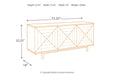 Fair Ridge Warm Brown Accent Cabinet - A4000032 - Gate Furniture