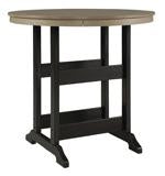 Fairen Trail Black/Driftwood Bar Table - P211-613 - Gate Furniture