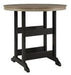 Fairen Trail Black/Driftwood Bar Table - P211-613 - Gate Furniture