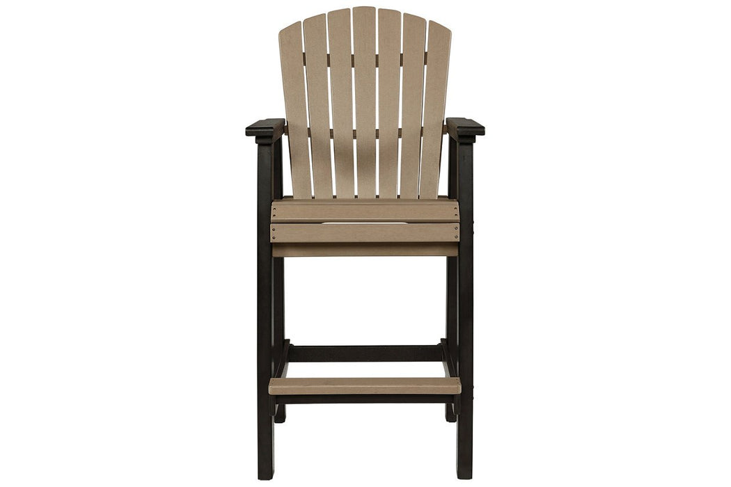 Fairen Trail Black/Driftwood Barstool (Set of 2) - P211-130 - Gate Furniture