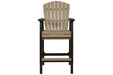 Fairen Trail Black/Driftwood Barstool (Set of 2) - P211-130 - Gate Furniture