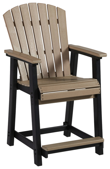 Fairen Trail Outdoor Counter Height Bar Stool (Set of 2) - P211-124 - In Stock Furniture
