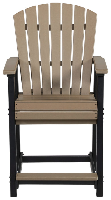 Fairen Trail Outdoor Counter Height Bar Stool (Set of 2) - P211-124 - In Stock Furniture