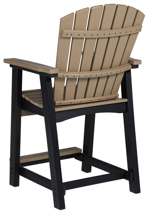 Fairen Trail Outdoor Counter Height Bar Stool (Set of 2) - P211-124 - In Stock Furniture