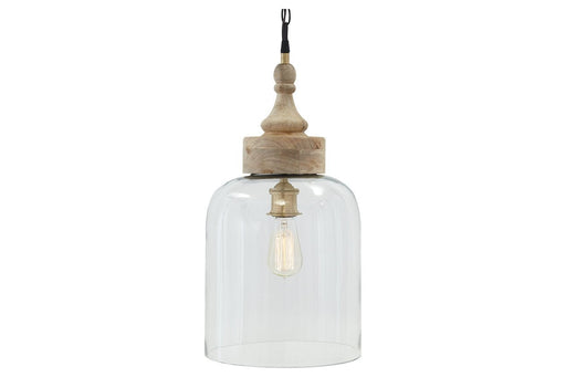 Faiz Transparent Pendant Light - L000148 - Gate Furniture
