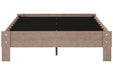 Flannia Gray Full Platform Bed - EB2520-112 - Gate Furniture