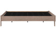 Flannia Gray Full Platform Bed - EB2520-112 - Gate Furniture