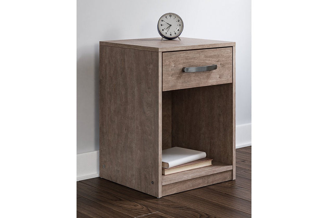 Flannia Gray Nightstand - EB2520-191 - Gate Furniture