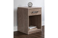 Flannia Gray Nightstand - EB2520-191 - Gate Furniture