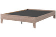 Flannia Gray Queen Platform Bed - EB2520-113 - Gate Furniture