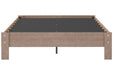 Flannia Gray Queen Platform Bed - EB2520-113 - Gate Furniture