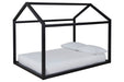 Flannibrook Black Full House Bed Frame - B082-162 - Gate Furniture