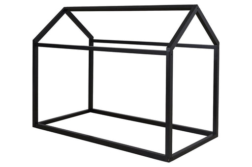 Flannibrook Black Twin House Bed Frame - B082-161 - Gate Furniture