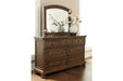 Flynnter Medium Brown Dresser - B719-31 - Gate Furniture
