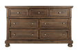 Flynnter Medium Brown Dresser - B719-31 - Gate Furniture