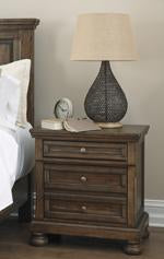 Flynnter Medium Brown Nightstand - B719-92 - Gate Furniture