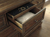 Flynnter Medium Brown Panel Bedroom Set - Gate Furniture