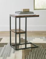 Forestmin Natural/Black Accent Table - A4000049 - Gate Furniture