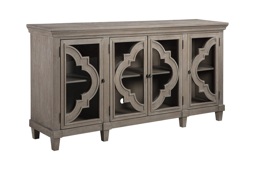 Fossil Ridge Gray Accent Cabinet - A4000037 - Gate Furniture