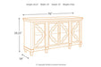 Fossil Ridge Gray Accent Cabinet - A4000037 - Gate Furniture