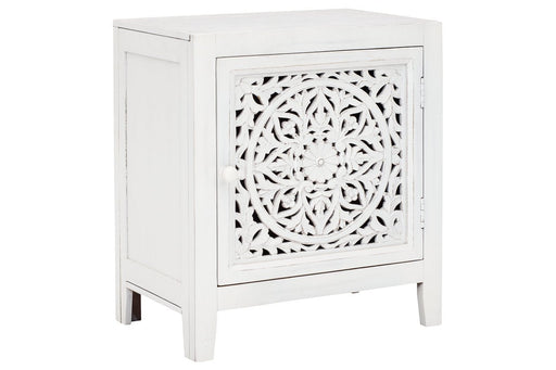 Fossil Ridge White Accent Cabinet - A4000008 - Gate Furniture