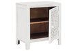 Fossil Ridge White Accent Cabinet - A4000008 - Gate Furniture