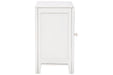 Fossil Ridge White Accent Cabinet - A4000008 - Gate Furniture
