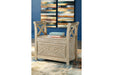 Fossil Ridge Whitewash Accent Bench - A4000001 - Gate Furniture