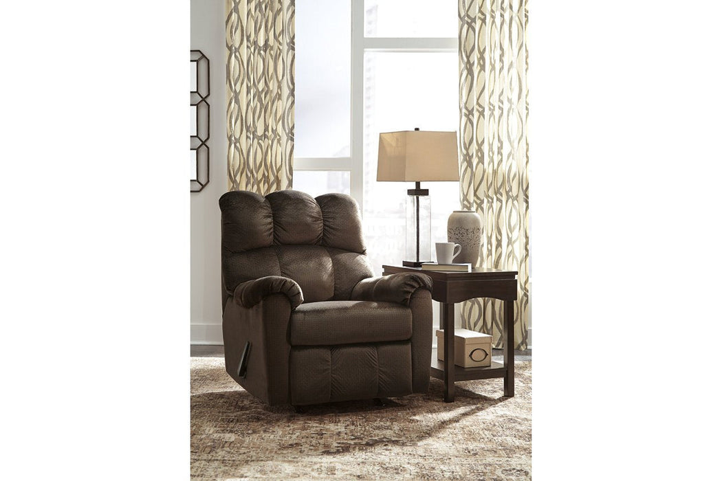 Foxfield Chocolate Recliner - 1040225 - Gate Furniture