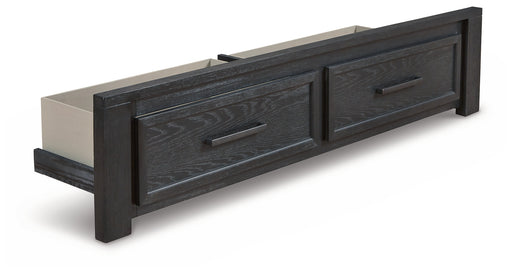 Foyland King/California King Storage Footboard - B989-56S - In Stock Furniture