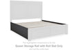 Foyland Queen Storage Rail with Roll Slat - B989-96 - In Stock Furniture