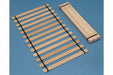 Frames and Rails Brown Twin Roll Slat - B100-11 - Gate Furniture